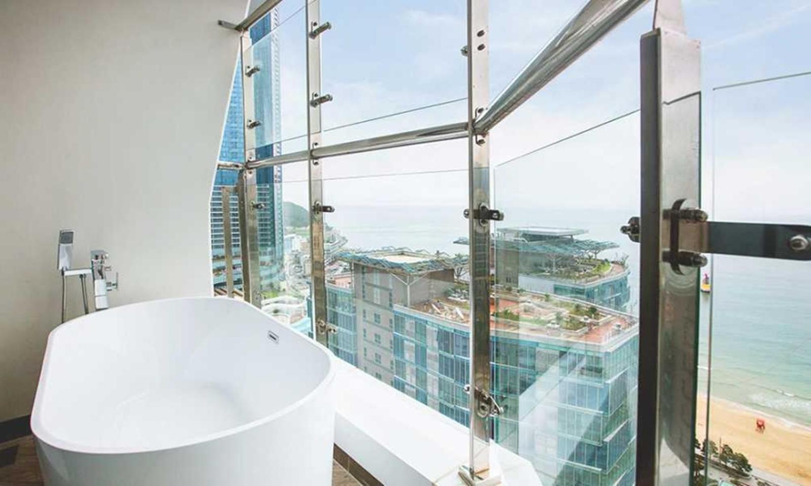 Busan Yeongmu Parade Hotel Haeundae Beach Екстер'єр фото