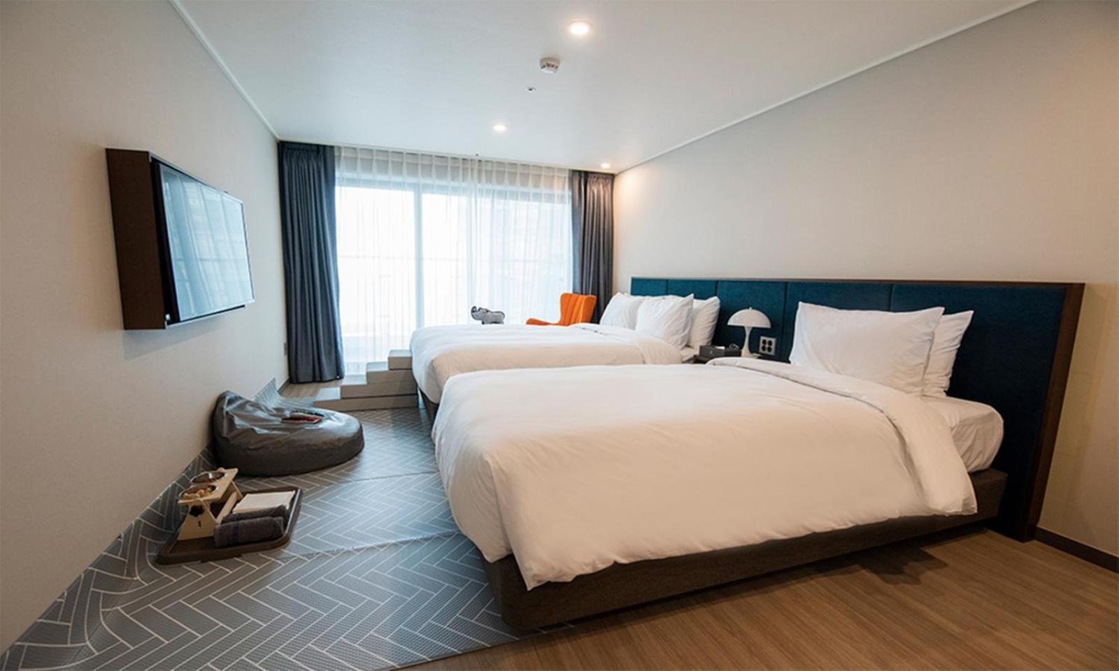 Busan Yeongmu Parade Hotel Haeundae Beach Екстер'єр фото